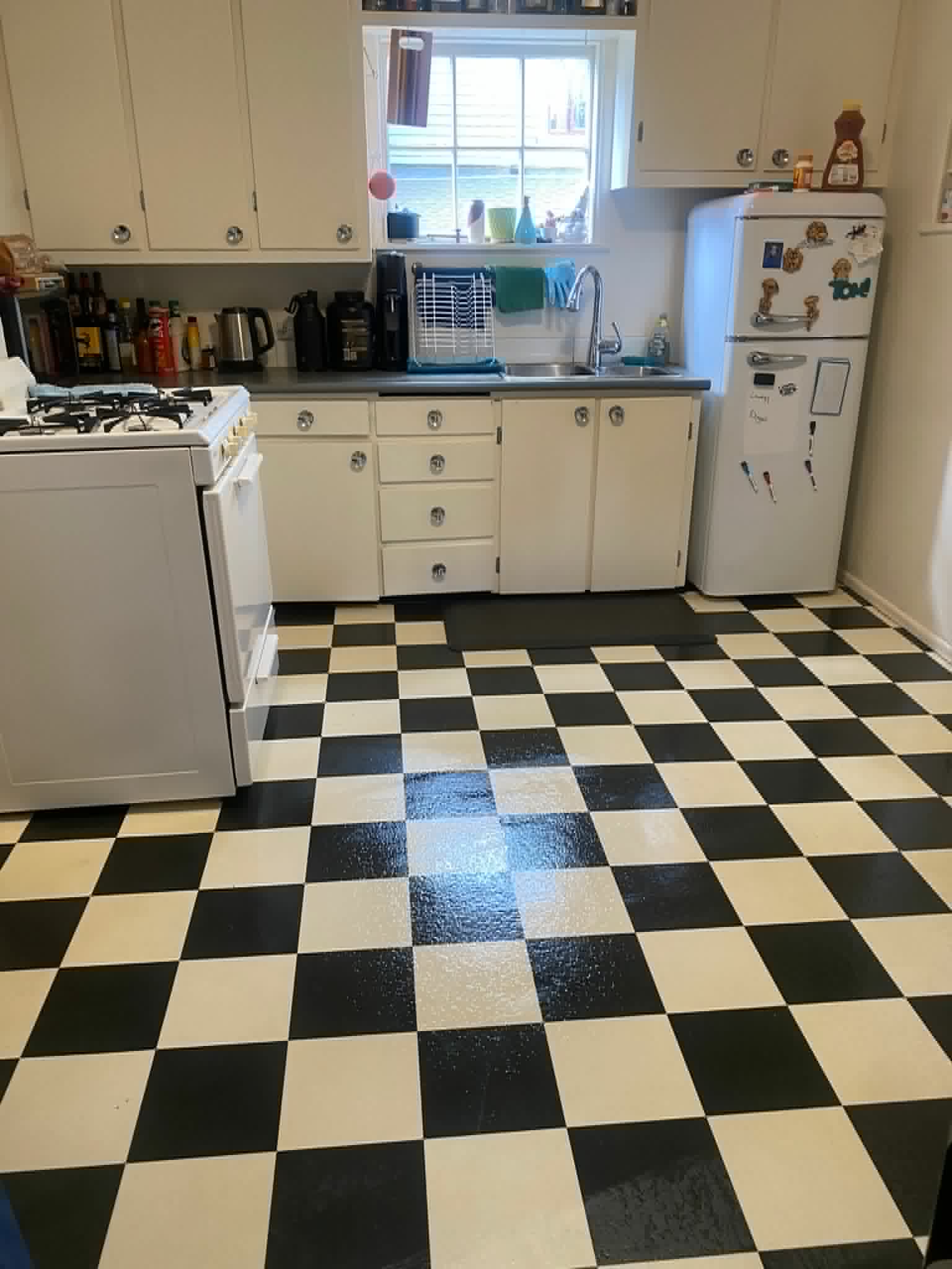 Kitchen after cleaning
