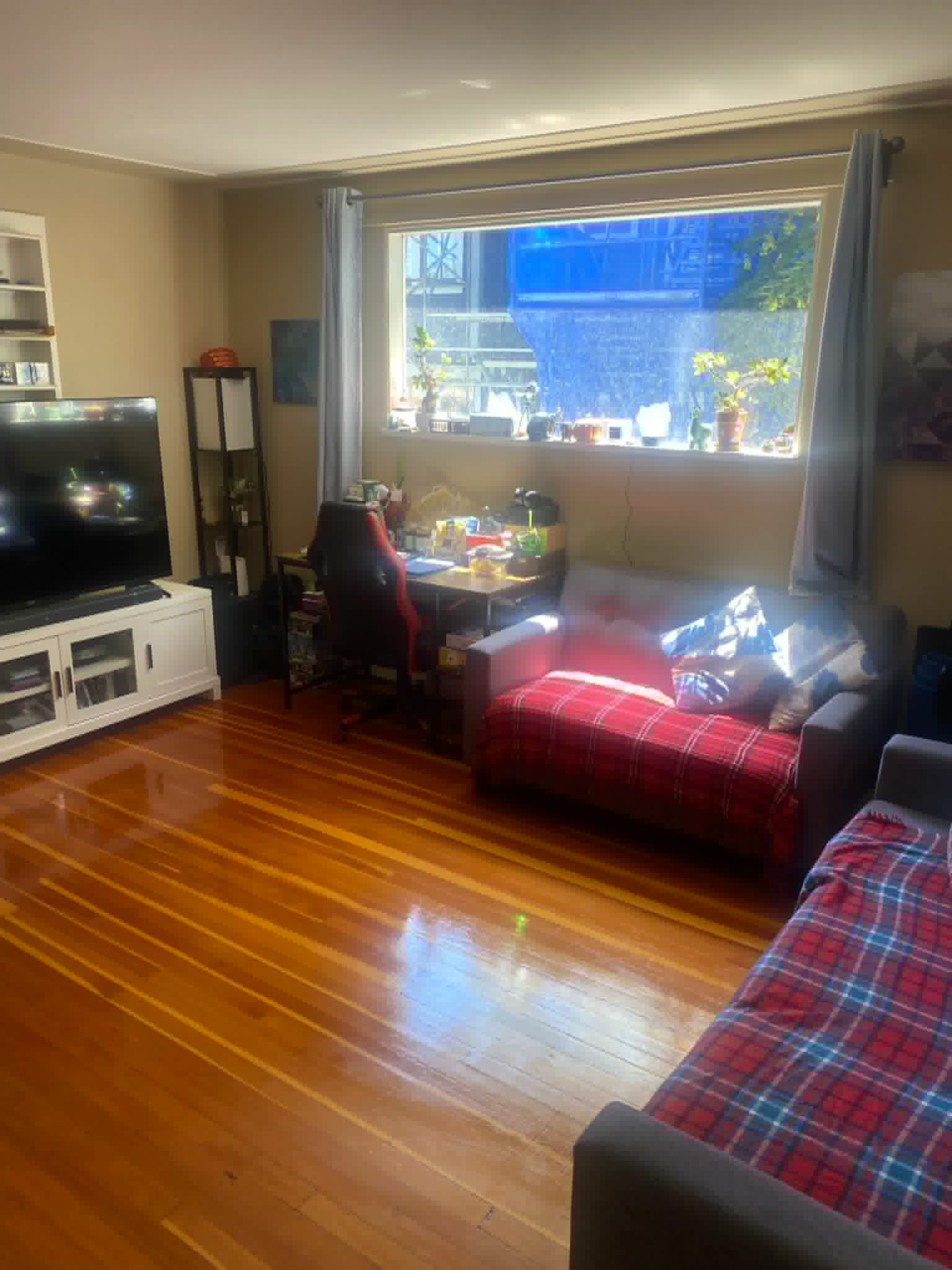 Living room after cleaning